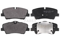 Kit de plaquettes de frein, frein à disque 35212 ABS