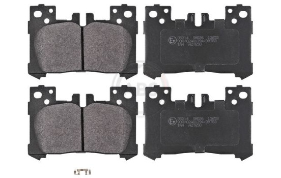 Kit de plaquettes de frein, frein à disque 35214 ABS