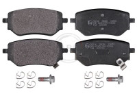 Kit de plaquettes de frein, frein à disque 35216 ABS