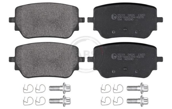 Kit de plaquettes de frein, frein à disque 35219 ABS
