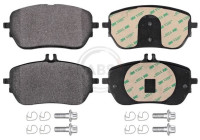 Kit de plaquettes de frein, frein à disque 35220 ABS
