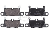 Kit de plaquettes de frein, frein à disque 35224 ABS