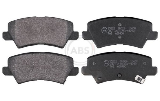 Kit de plaquettes de frein, frein à disque 35228 ABS