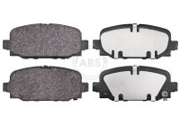 Kit de plaquettes de frein, frein à disque 35230 ABS
