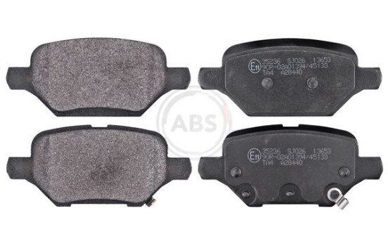 Kit de plaquettes de frein, frein à disque 35236 ABS