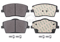 Kit de plaquettes de frein, frein à disque 35237 ABS