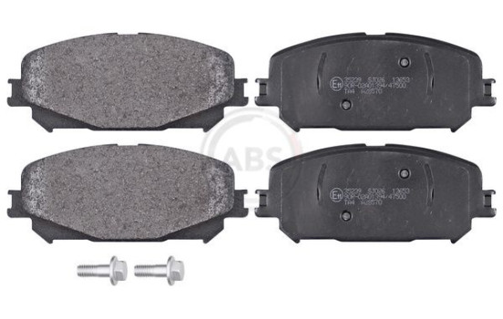 Kit de plaquettes de frein, frein à disque 35239 ABS