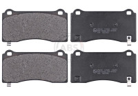 Kit de plaquettes de frein, frein à disque 35240 ABS