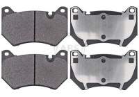 Kit de plaquettes de frein, frein à disque 35241 ABS