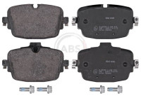 Kit de plaquettes de frein, frein à disque 35243 ABS