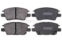 Kit de plaquettes de frein, frein à disque 35245 ABS