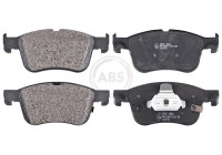 Kit de plaquettes de frein, frein à disque 35255 ABS