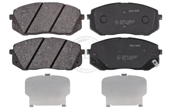 Kit de plaquettes de frein, frein à disque 35256 ABS