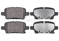 Kit de plaquettes de frein, frein à disque 35262 ABS