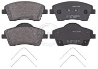 Kit de plaquettes de frein, frein à disque 35263 ABS