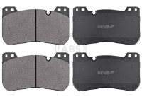 Kit de plaquettes de frein, frein à disque 35271 ABS