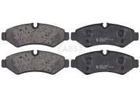 Kit de plaquettes de frein, frein à disque 35277 ABS