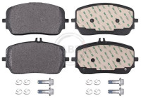 Kit de plaquettes de frein, frein à disque 35281 ABS