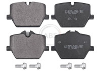 Kit de plaquettes de frein, frein à disque 35285 ABS