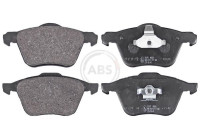 Kit de plaquettes de frein, frein à disque 35295 ABS