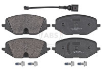 Kit de plaquettes de frein, frein à disque 35311 ABS