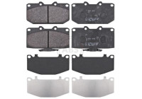 Kit de plaquettes de frein, frein à disque 35313 ABS