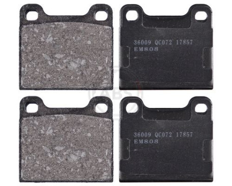 Kit de plaquettes de frein, frein à disque 36009 ABS, Image 4