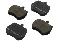 Kit de plaquettes de frein, frein à disque 36011 ABS