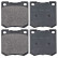 Kit de plaquettes de frein, frein à disque 36017 ABS, Vignette 4