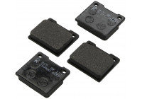 Kit de plaquettes de frein, frein à disque 36037 ABS