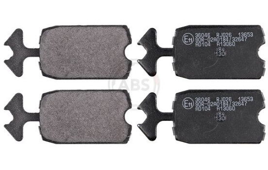 Kit de plaquettes de frein, frein à disque 36046 ABS, Image 4