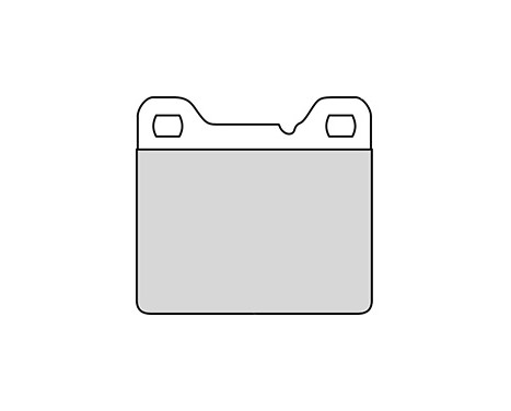 Kit de plaquettes de frein, frein à disque 36049 ABS, Image 3