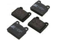 Kit de plaquettes de frein, frein à disque 36049 ABS
