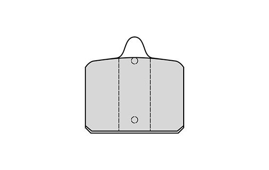 Kit de plaquettes de frein, frein à disque 36056 ABS, Image 2