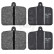 Kit de plaquettes de frein, frein à disque 36056 ABS, Vignette 4