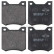 Kit de plaquettes de frein, frein à disque 36061 ABS, Vignette 4
