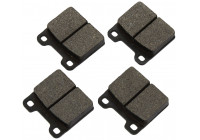 Kit de plaquettes de frein, frein à disque 36066 ABS
