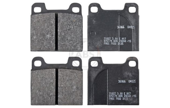 Kit de plaquettes de frein, frein à disque 36066 ABS, Image 4