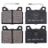 Kit de plaquettes de frein, frein à disque 36077 ABS, Vignette 4