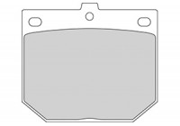 Kit de plaquettes de frein, frein à disque 36078 ABS