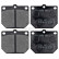 Kit de plaquettes de frein, frein à disque 36078 ABS, Vignette 3