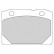 Kit de plaquettes de frein, frein à disque 36080 ABS, Vignette 3