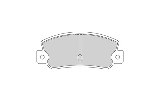 Kit de plaquettes de frein, frein à disque 36081 ABS, Image 3