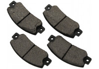 Kit de plaquettes de frein, frein à disque 36081 ABS