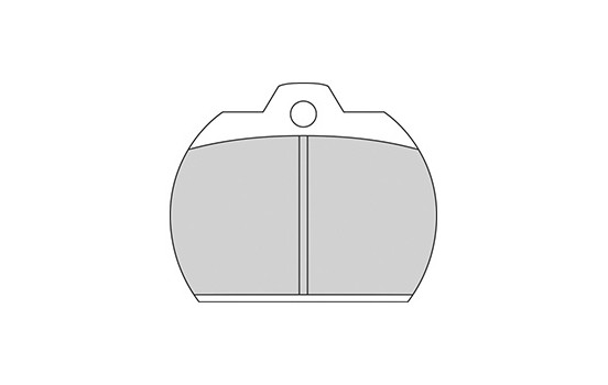 Kit de plaquettes de frein, frein à disque 36086 ABS, Image 3