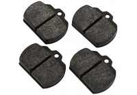 Kit de plaquettes de frein, frein à disque 36086 ABS