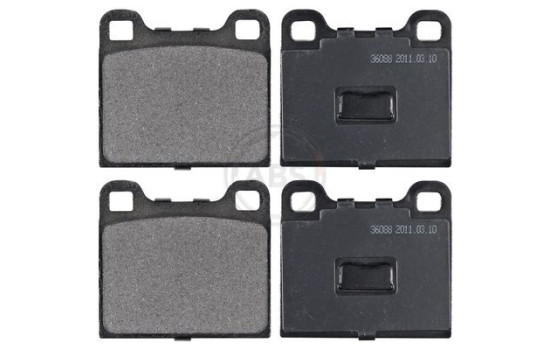 Kit de plaquettes de frein, frein à disque 36088 ABS, Image 3