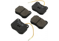 Kit de plaquettes de frein, frein à disque 36107 ABS