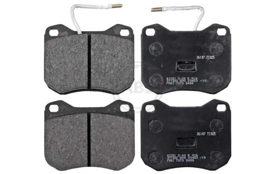 Kit de plaquettes de frein, frein à disque 36107 ABS, Image 4