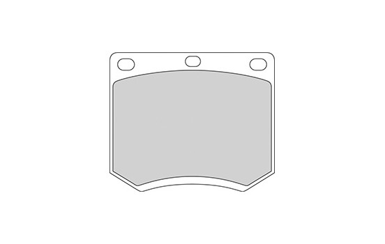 Kit de plaquettes de frein, frein à disque 36109 ABS, Image 3